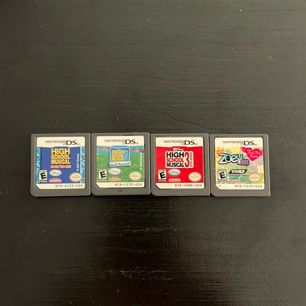 Nintendo DS disney and Nickelodeon games